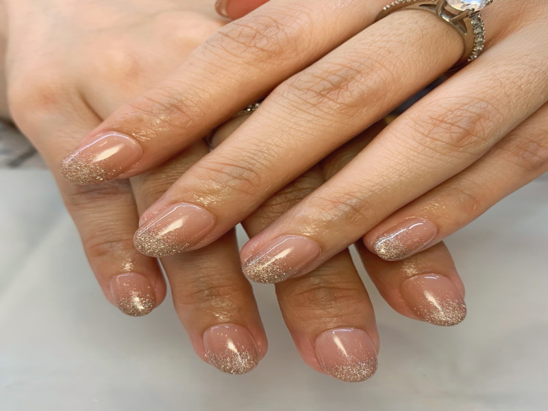 Ombre gliter  - 1